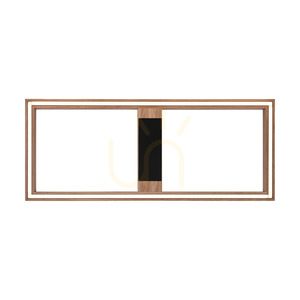 Ramme Ceiling Light / Wall Sconce, Oiled Oak/Black, 1xLED 33 W, 83.7 cm 1 Ramme Ceiling Light / Wall Sconce, Oiled Oak/Black, 1xLED 33 W, 83.7 cm small 1