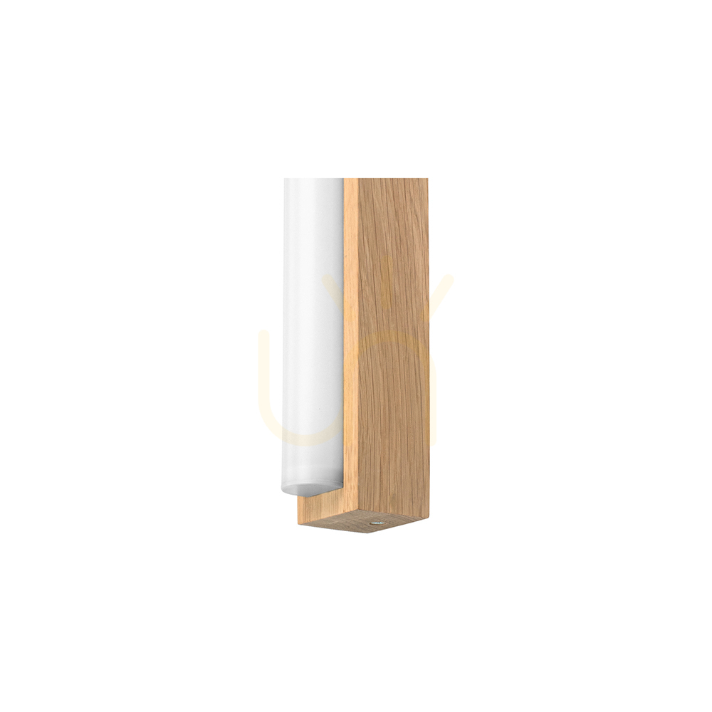 Preview Aqua Luce Wall Sconce, Oiled Oak, 1xLED 9 W, 59 cm Aqua Luce Wall Sconce, Oiled Oak, 1xLED 9 W, 59 cm