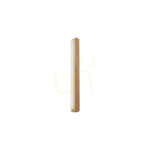 Check Aqua Luce Wall Sconce, Oiled Oak, 1xLED 9 W, 59 cm