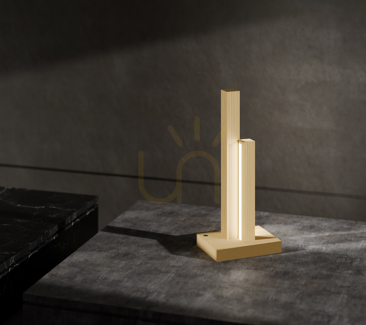 Show Soho Table Lamp, Oiled Oak, 2xLED 10 W, 21.5 cm Soho Table Lamp, Oiled Oak, 2xLED 10 W, 21.5 cm