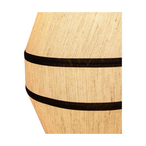 Amigo Floor Lamp, Black/Oiled Oak, Beige Lampshade, 1xE27, Ø30 cm 2 Amigo Floor Lamp, Black/Oiled Oak, Beige Lampshade, 1xE27, Ø30 cm small 2