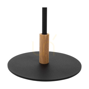 Amigo Floor Lamp, Black/Oiled Oak, Beige Lampshade, 1xE27, Ø30 cm 3 Amigo Floor Lamp, Black/Oiled Oak, Beige Lampshade, 1xE27, Ø30 cm small 3