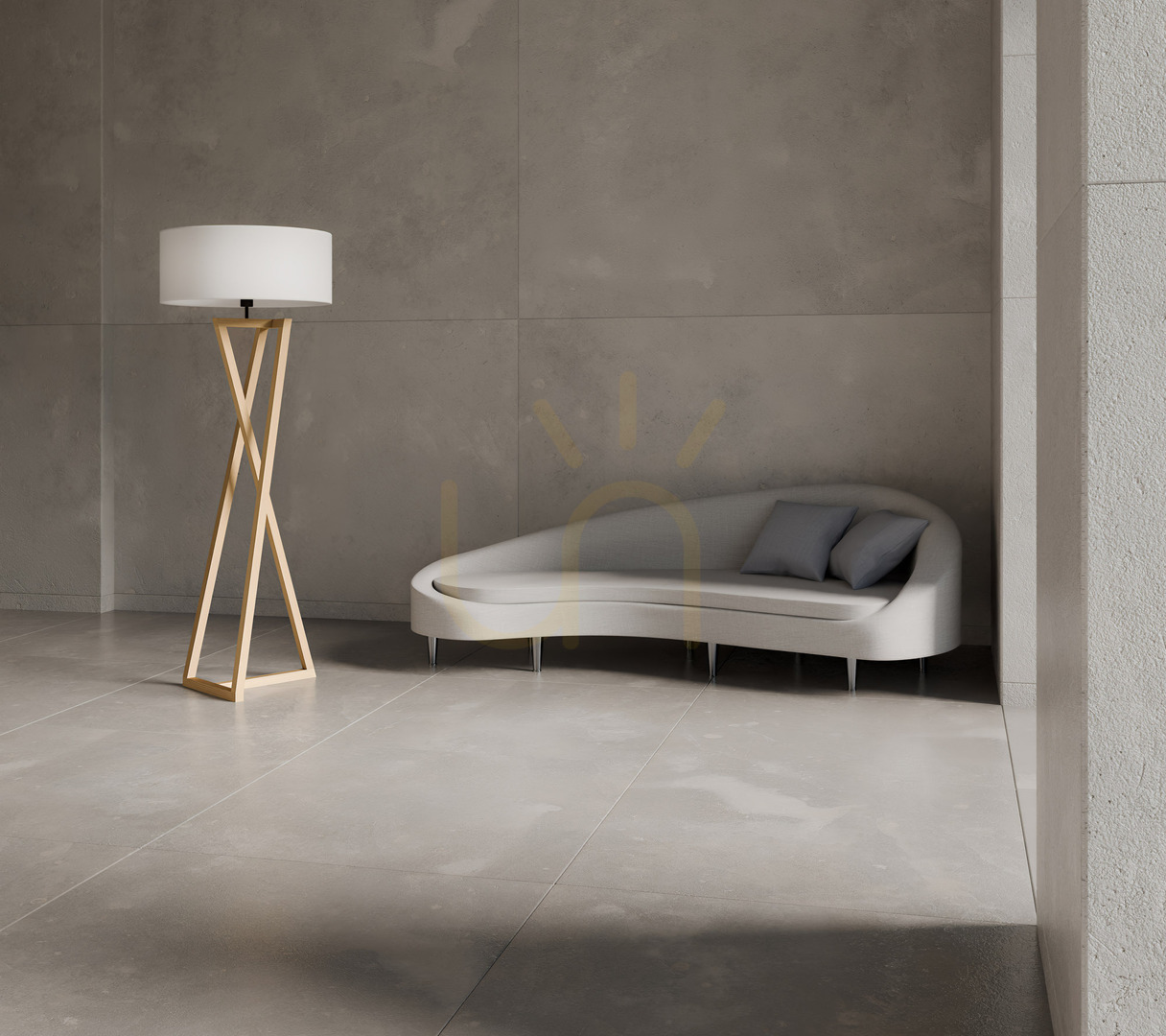 Show Clessidra Floor Lamp, Oiled Oak/Matte Nickel, White Lampshade, 1xE27, Ø58 cm Clessidra Floor Lamp, Oiled Oak/Matte Nickel, White Lampshade, 1xE27, Ø58 cm