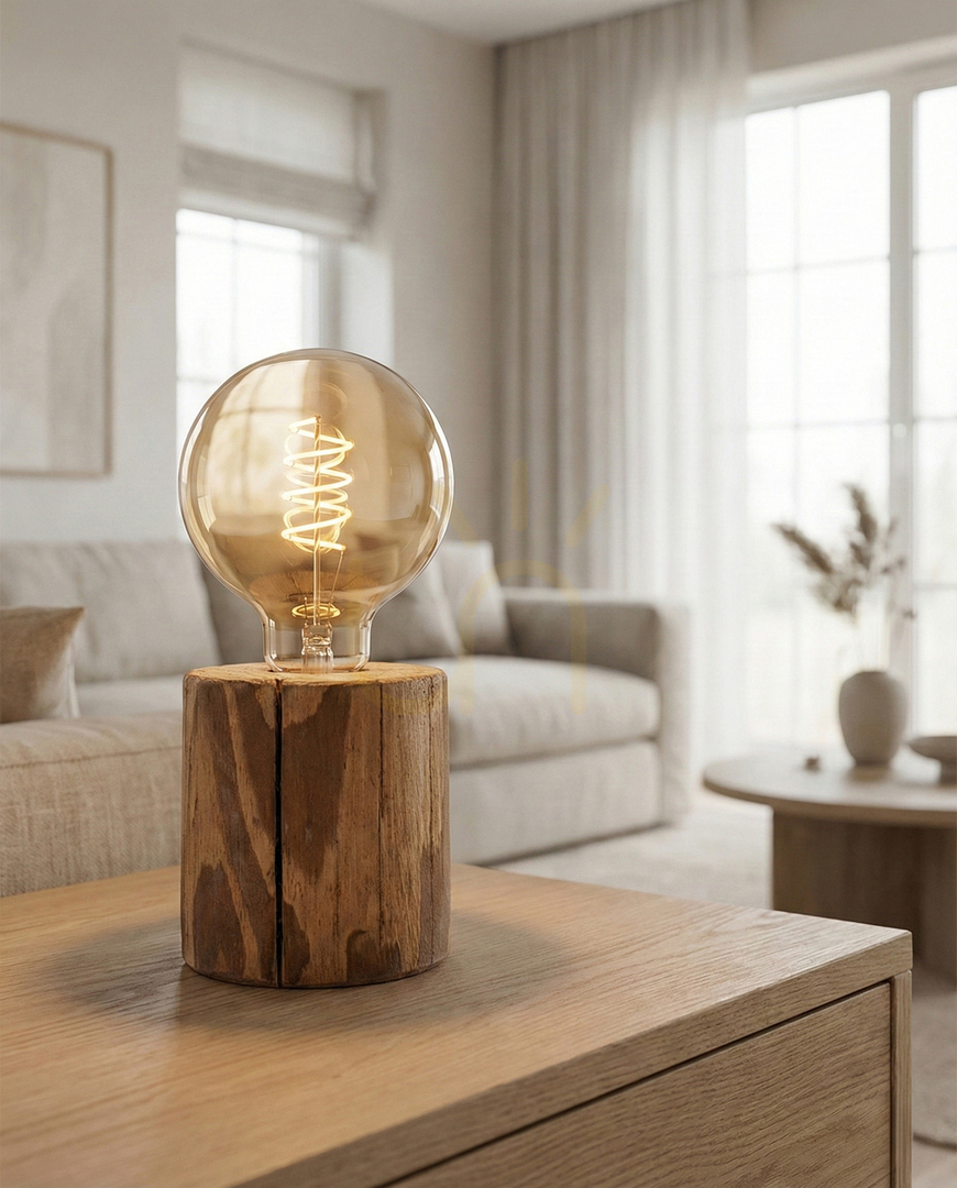 View Core Table Lamp, Brown, 1xE27, Ø8–12 cm Core Table Lamp, Brown, 1xE27, Ø8–12 cm