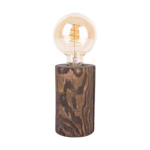 Check Core Walnut Table Lamp, 1xE27, Ø8–12 cm