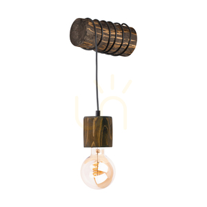 Skog Wall Sconce, Walnut, 1xE27, 20 cm 0 Skog Wall Sconce, Walnut, 1xE27, 20 cm small 0