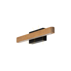 Forestier Wall Sconce, Brown/Black, 1xLED, 7 W, 40 cm 0 Forestier Wall Sconce, Brown/Black, 1xLED, 7 W, 40 cm small 0