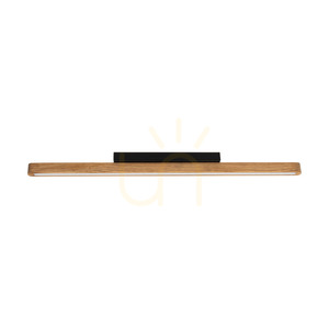 Forestier Ceiling Light, Brown/Black, 1xLED, 17 W, 90 cm 0 Forestier Ceiling Light, Brown/Black, 1xLED, 17 W, 90 cm small 0