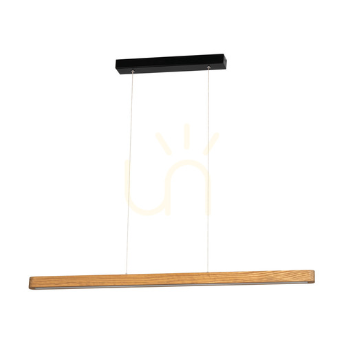 Check Forestier Pendant Light, Brown/Black, 1xLED, 17 W, 90 cm