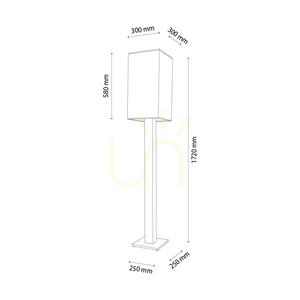 Nomma Floor Lamp, Oak/Black, Beige-Black Lampshade, 1xE27, 30 cm 1 Nomma Floor Lamp, Oak/Black, Beige-Black Lampshade, 1xE27, 30 cm small 1