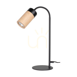 Artemis Table Lamp, Oiled Oak/Black, 1xGU10, 6 W, 20 cm 0 Artemis Table Lamp, Oiled Oak/Black, 1xGU10, 6 W, 20 cm small 0
