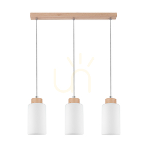 Selva Pendant Light, Oiled Oak, 3xE27, 52 cm 0 Selva Pendant Light, Oiled Oak, 3xE27, 52 cm small 0