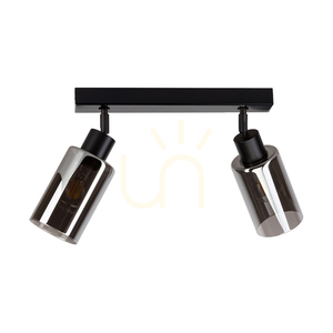 Selva Ceiling Light, Oiled Oak, 2xE27, 37 cm 0 Selva Ceiling Light, Oiled Oak, 2xE27, 37 cm small 0