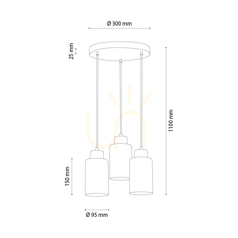 View Selva Pendant Light, Oiled Oak, 3xE27, Ø30 cm Selva Pendant Light, Oiled Oak, 3xE27, Ø30 cm