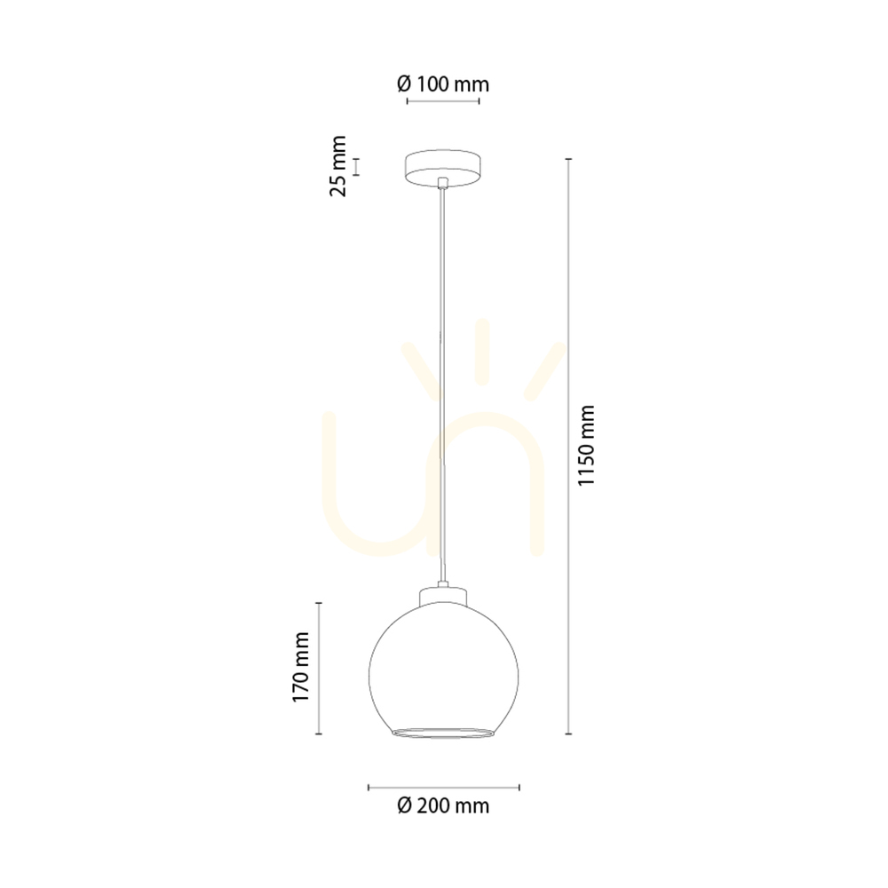 Preview Fiorda Pendant Light, Oiled Oak, 1xE27, Ø20 cm Fiorda Pendant Light, Oiled Oak, 1xE27, Ø20 cm