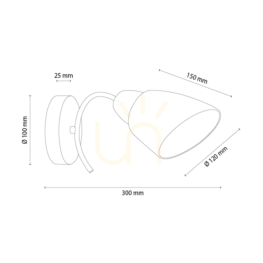 Preview Oska Wall Sconce, Oiled Oak, 1xE27, 30 cm Oska Wall Sconce, Oiled Oak, 1xE27, 30 cm