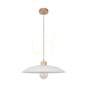 Vox Pendant Light, Oiled Oak, 1xE27, Ø35 cm small 0