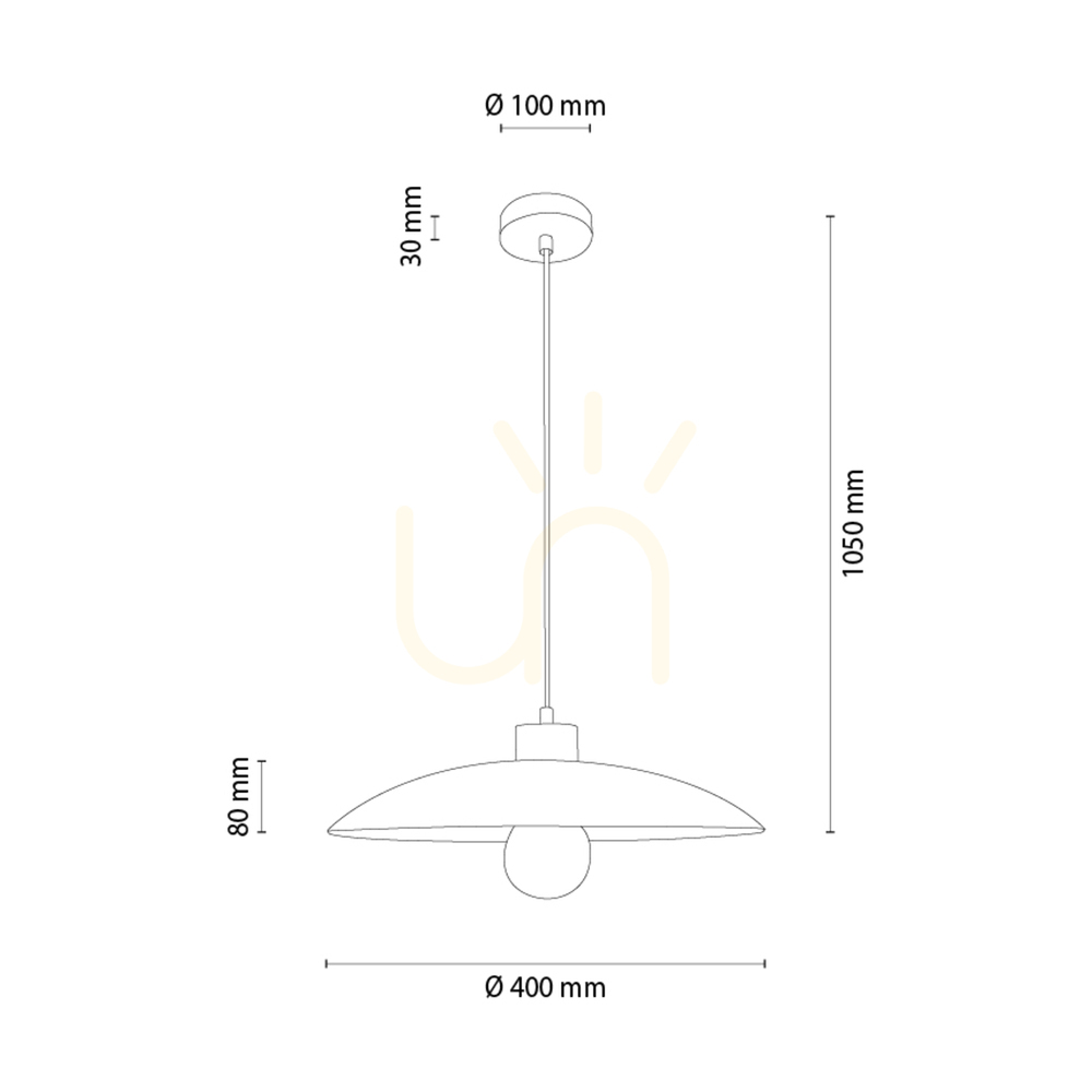 Preview Vox Pendant Light, Oiled Oak, 1xE27, Ø40 cm Vox Pendant Light, Oiled Oak, 1xE27, Ø40 cm