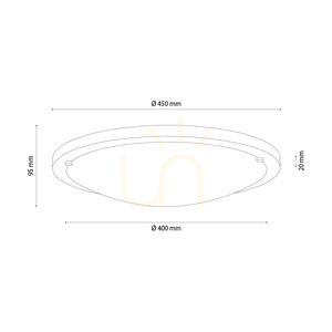 Vox Ceiling Light, Oiled Oak, 3xE27, Ø45 cm 1 Vox Ceiling Light, Oiled Oak, 3xE27, Ø45 cm small 1