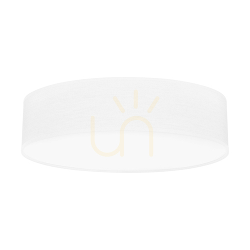 Check Ignis Ceiling Light, White, White Shade, 4xE27, Ø58 cm