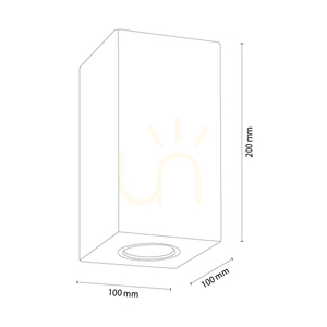 Pevex Wall Sconce, Oiled Oak, 2xGU10, 10 cm 1 Pevex Wall Sconce, Oiled Oak, 2xGU10, 10 cm small 1