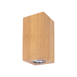 Pevex Wall Sconce, Oiled Oak, 2xGU10, 10 cm 0 Pevex Wall Sconce, Oiled Oak, 2xGU10, 10 cm small 0