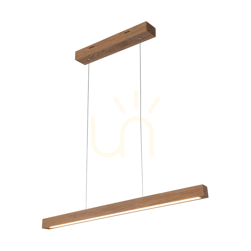 View Smal CCT Pendant Light, Oiled Oak, 1xLED, 26.4 W, 80 cm Smal CCT Pendant Light, Oiled Oak, 1xLED, 26.4 W, 80 cm