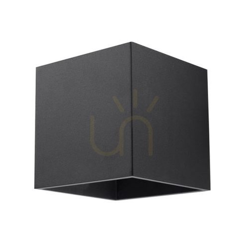 Check Nicold Wall Sconce 1xG9 Max. 35W Black 12.5 cm
