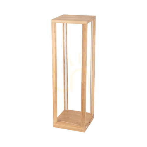 Check Tavoli 1xLED Table, 45W, Oiled Oak/Black/Touch Dimmer, 25 cm
