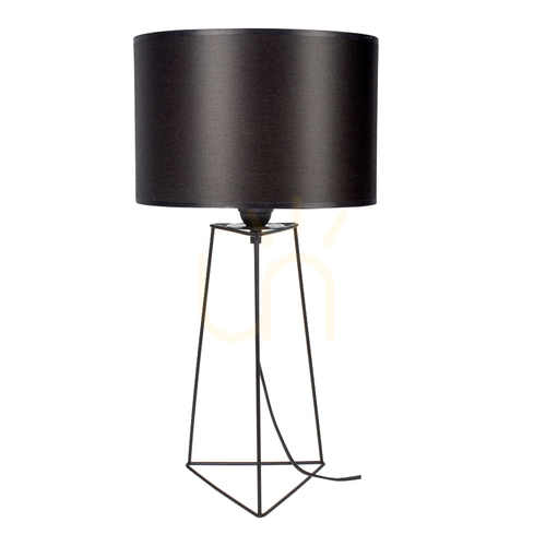 Check Marlene Table Lamp 1xE27 25W Black/Black/Black Ø30 cm