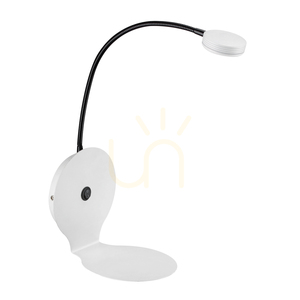 Arles Wall Sconce, Includes 1x LED 3000K 3W, White/Black Metal, Ø15 cm small 0