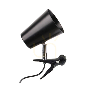 Astrid Desk Lamp with Clip, 1xE14, Max. 40W, Black Metal, 18 cm small 0