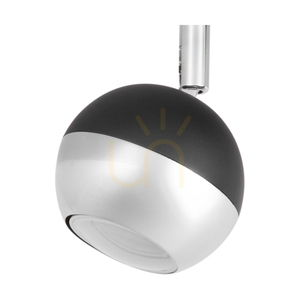 Bianca Ceiling Light, 4xGU10, Max. 50W, Black/Chrome Metal, 69 cm small 2