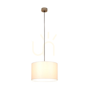 Grey Pendant Light, 1xE27, Max. 60W, Gray-Stained Pine, Braided Cable, Gray Lampshade, Ø40 cm small 1