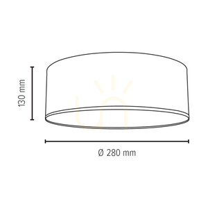 Spot Light Josefina 4782802 LED ceiling light, anthracite/white, Ø28 cm, 13 W, 2700 K small 3