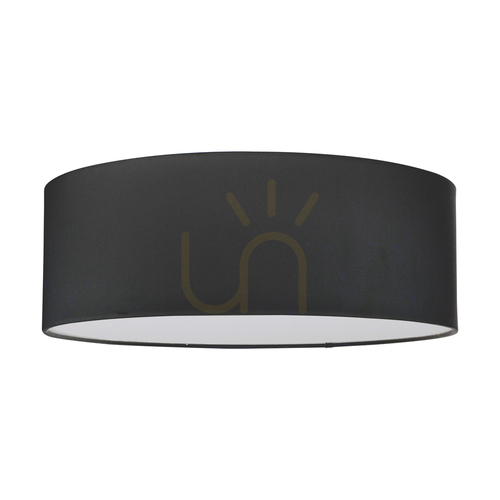 Check Josefina Ceiling Light, 1xLED, 2700K, 18W, White Metal/Anthracite Shade, Ø38 cm