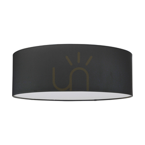 Josefina Ceiling Light, 1xLED, 2700K, 18W, White Metal/Anthracite Shade, Ø38 cm small 0