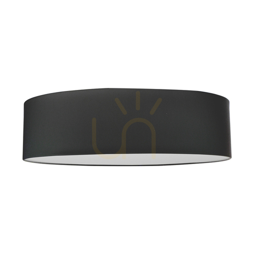 Check Josefina Ceiling Light, 4xE27, Max. 25W, White Metal/Anthracite Shade, Ø48 cm