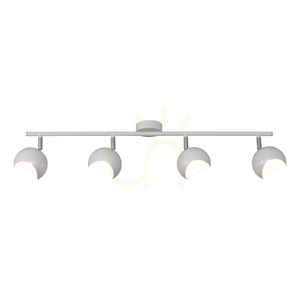 Kita Ceiling Light, 4xG9, Max. 28W, Chrome/White Metal, 83 cm small 1
