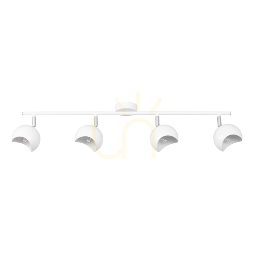 Check Kita Ceiling Light, 4xG9, Max. 28W, Chrome/White Metal, 83 cm
