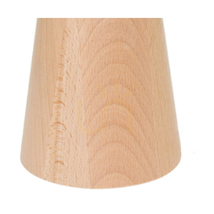 Konus Table Lamp, 1xE27, Max. 25W, Natural Beech/Black, PVC Cord, Ø11 cm small 1