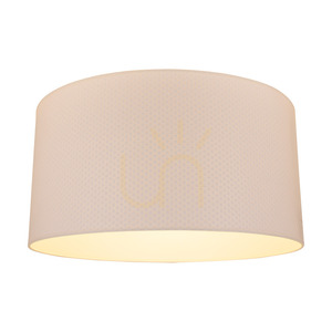 Leila Floor Lamp, 1xE27, Max. 60W, Chrome Metal / Transparent PVC Cable / Paper and PVC Lampshade with Polka Dot Pattern, Ø50 cm small 3