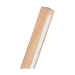 Linus "Out" Wall Sconce, 1xLED, 3000K, 3.75W, Oiled Oak, 16 cm small 1