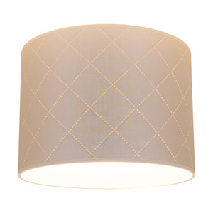 Mirabella Table Lamp, 1xE27, Max. 60W, Oiled Oak/Anthracite, Braided Cable, Pearl Lampshade, Ø30 cm small 2