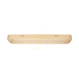 Neele Ceiling Light, 2xLED, 3000K, 12W, Birch, 55 cm small 1