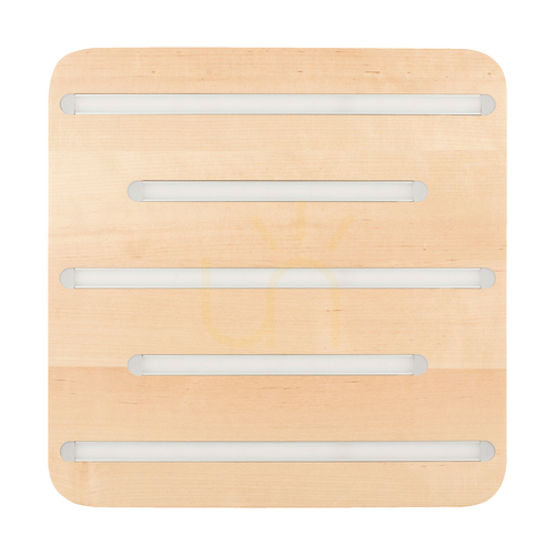 Check Neele Ceiling Light, 5xLED, 3000K, 19.5W, Birch, 34 cm