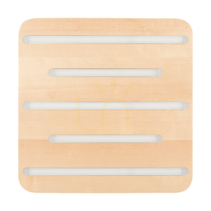 Neele Ceiling Light, 5xLED, 3000K, 19.5W, Birch, 34 cm small 0