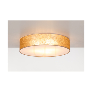 Nevoa Ceiling Light, 4xE27, Max. 25W, White Metal/Gold Lampshade, Ø58 cm small 2
