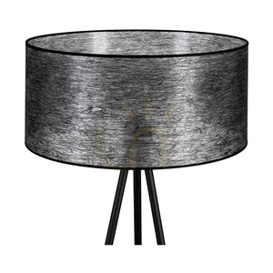 Nevoa Floor Lamp 1xE27 Max. 40W Black Metal/Black PVC Cable/Black Lampshade Ø50 cm small 3