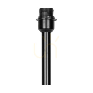 Nevoa Floor Lamp 1xE27 Max. 40W Black Metal/Black PVC Cable/Black-Gold-Silver Lampshade Ø55 cm small 1